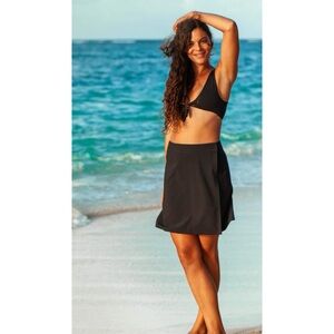 Rip Skirt Hawaii Wrap Skirt Length 2 Water Repellant Black NWT Sz XL